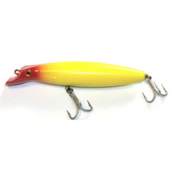 Northbar Tackle Jr. Bottle Darter Lure - Yellow/Red Head