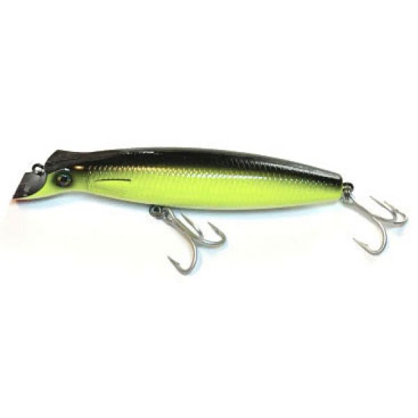 Northbar Tackle Jr. Bottle Darter Lure - Black/Chartreuse/White