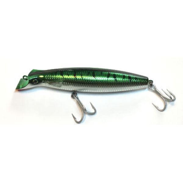 Northbar Tackle Jr. Bottle Darter Lure - Green Mackerel Chrome