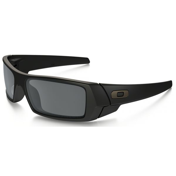 Oakley Gascan Sunglasses Matte Black/Black Iridium 12-856