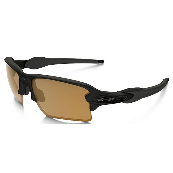 Oakley OO9188-07 Flak 2.0 Matte Black/Bronze Polarized Sunglasses