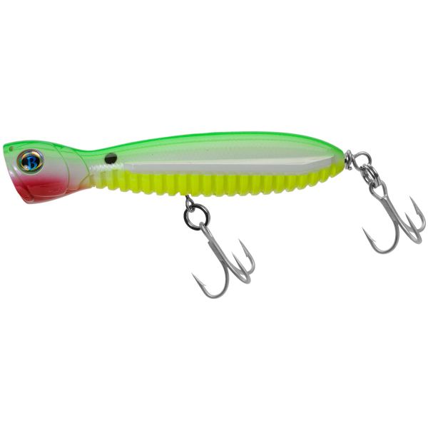 Ocean Born 18022 Flying Popper SLD Lure - Lime Glow Chartreuse