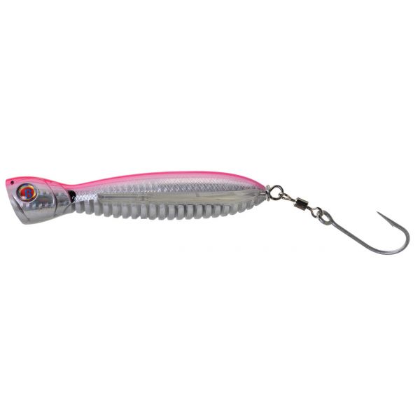 Ocean Born Flying Popper Tuna Rocket - Pink Silver