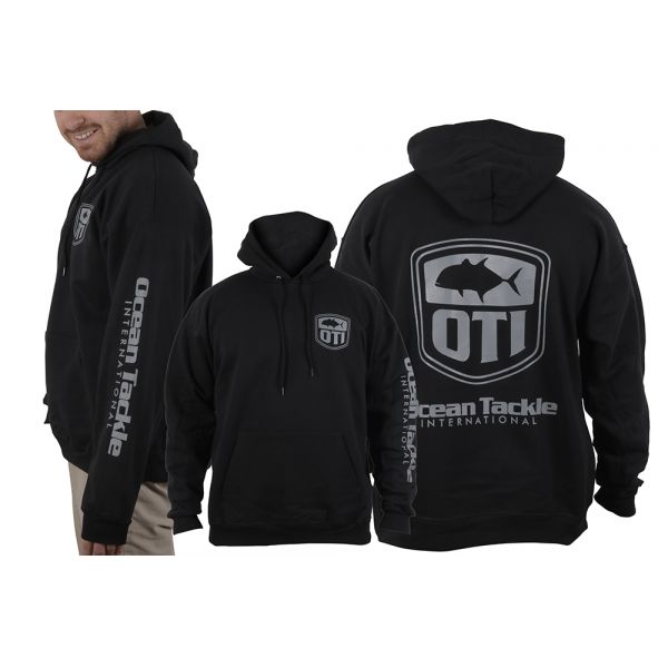 Ocean Tackle International GT Logo Hoodie - Black - 2XL