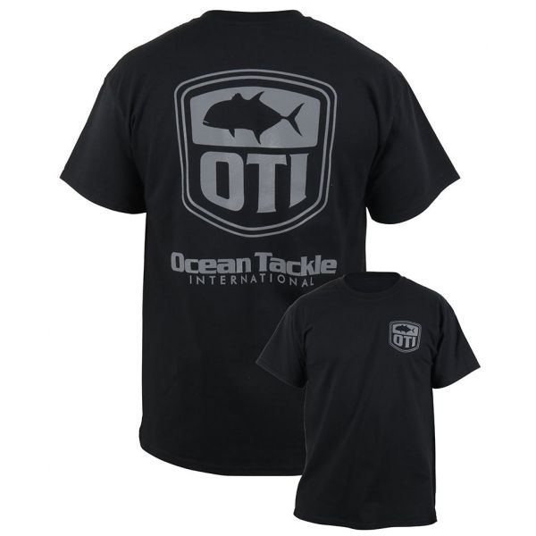 Ocean Tackle international GT Logo SS Tee - Black - 2XL