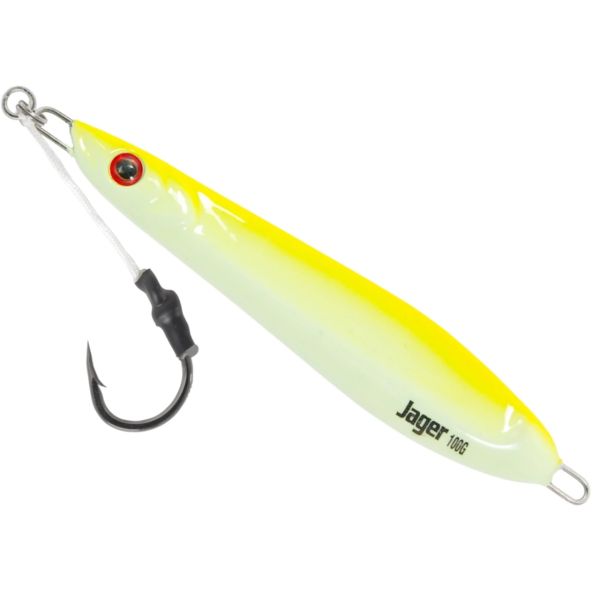 Ocean Tackle International OTI-1101-100 Jager Jigs CH Chartreuse