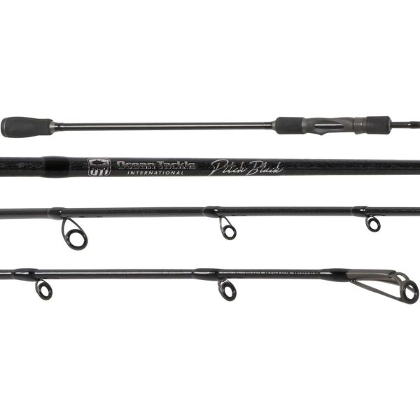 Ocean Tackle International OTI-PB63400S Pitch Black Spinning Rod