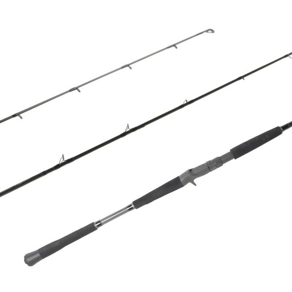 Ocean Tackle International OTI-LBI701HFA Pitch Black Inshore Conventional Rod