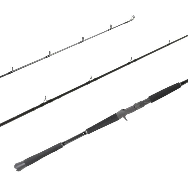 Ocean Tackle International OTI-LBI701HFC Pitch Black Inshore Conventional Rod