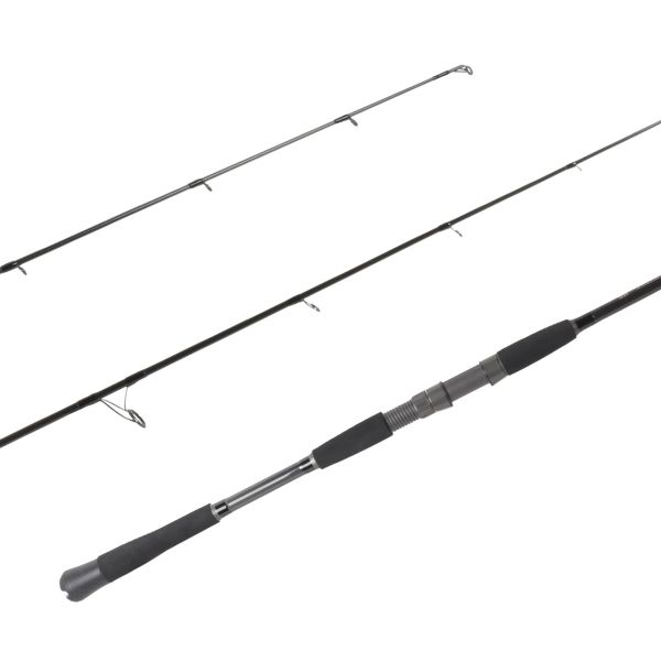 Ocean Tackle International OTI-LBI701HFS Pitch Black Inshore Spinning Rod