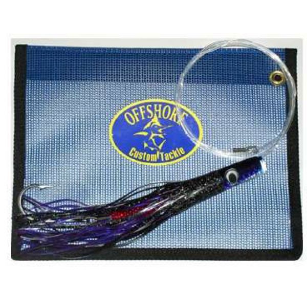 Offshore Custom Tackle Zuker Feathers ZM 3.5 Purple/Black