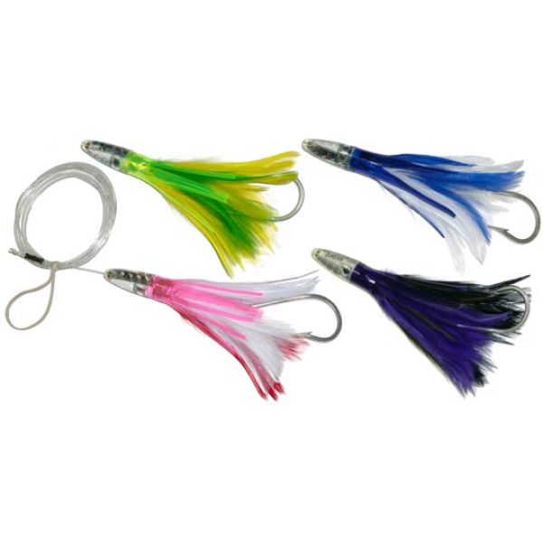 Offshore Custom Tackle Rigged Zuker Feather Skirts