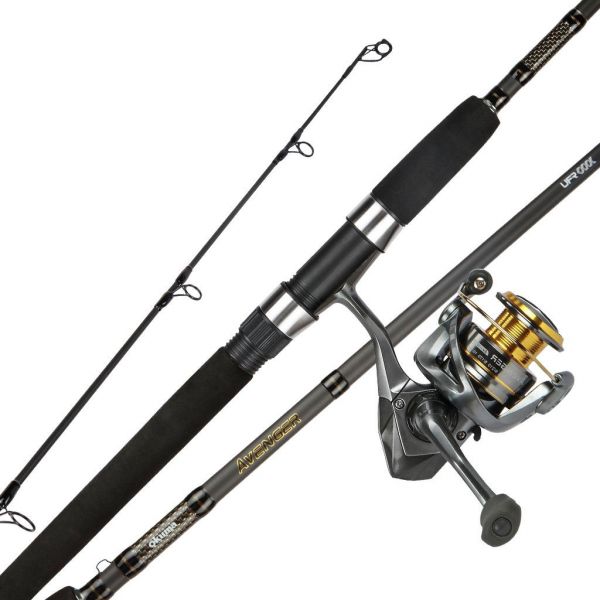 Okuma AV-BF-701H-8000 Avenger Baitfeeder Spinning Combo - 7 ft.