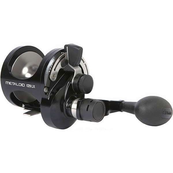 Okuma M-12IIR Metaloid 2 Speed Lever Drag Reel - Red