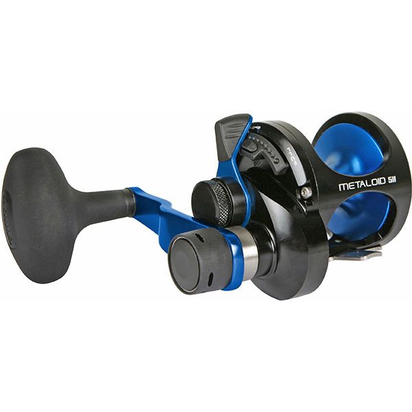 Okuma M-5IIB Metaloid 2 Speed Lever Drag Reel - Blue