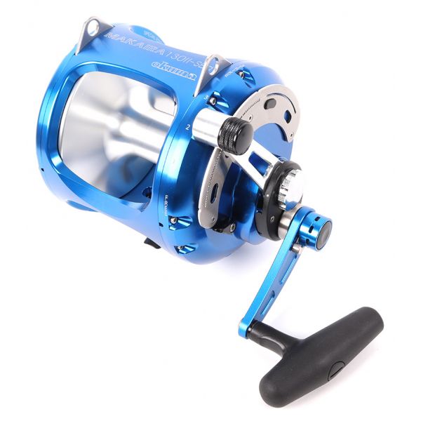 Okuma MK-130WIISEa Blue Makaira 2 Speed Lever Drag Reel