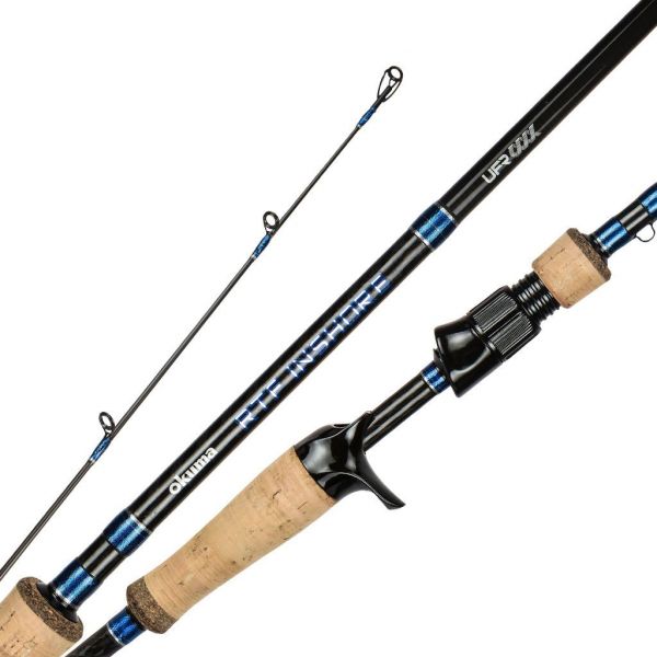 Okuma RTF-C-691M RTF Inshore Casting Rod - 6 ft. 9 in.