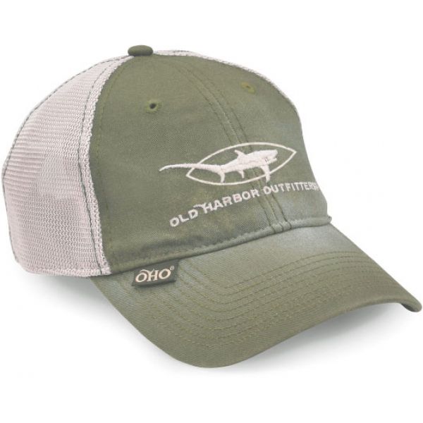 Old Harbor Outfitters Vintage Thresher Trucker Hat Olive/Khaki