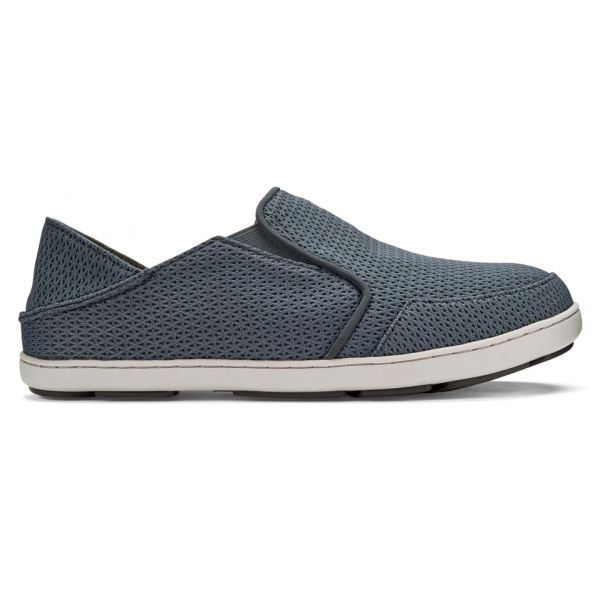 OluKai Nohea Mesh Men's Shoe - Wind Grey - 10.5