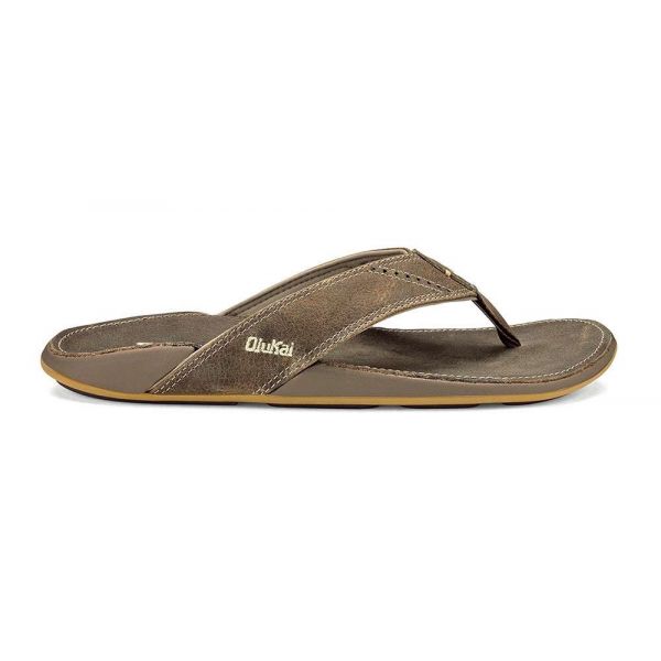 OluKai Nui Men's Sandal Clay/Clay - Size 7