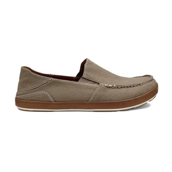 OluKai Puhalu Canvas Men's Shoe - Clay/Toffee - Size 7