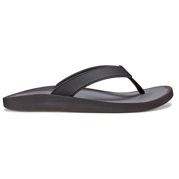 OluKai Kokoo Men's Sandal - Black/Dark Shadow - 10