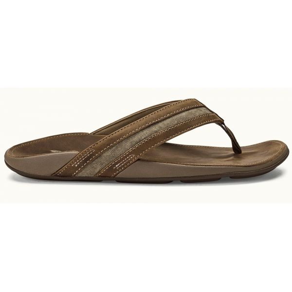 OluKai Ikoi Men's Sandal - Mustang/Mustang - 10