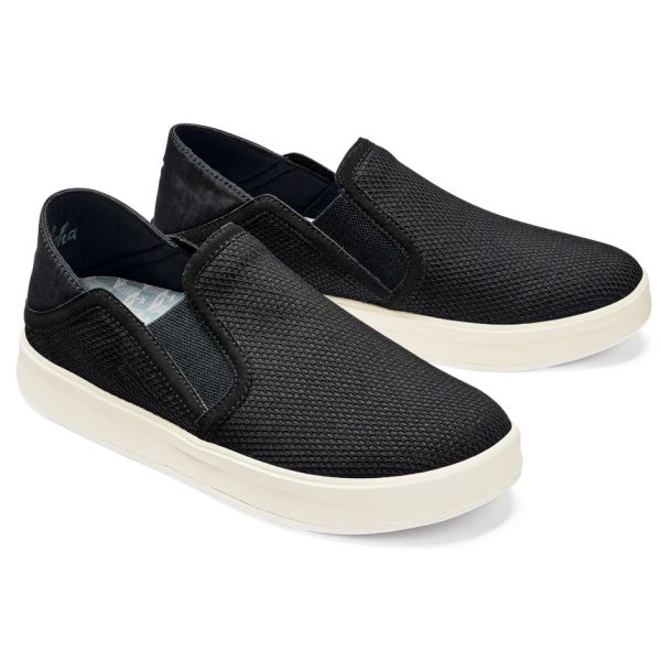 OluKai Ki'Ihele Women's Sneaker - Black - 11