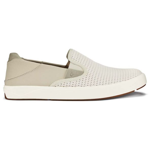 OluKai Lae'Ahi Slip On Shoe - Bone - 10.5