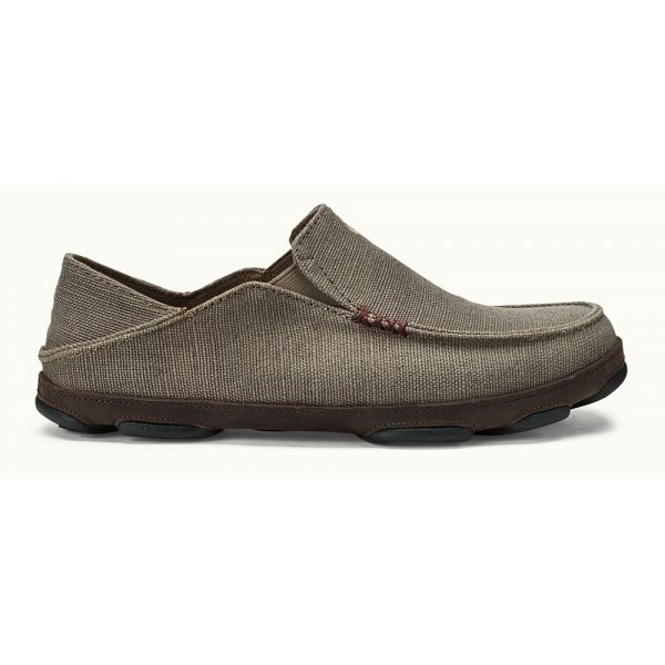 OluKai Moloa Kapa Men's Shoe - Mustang/Dark Wood - 10.5