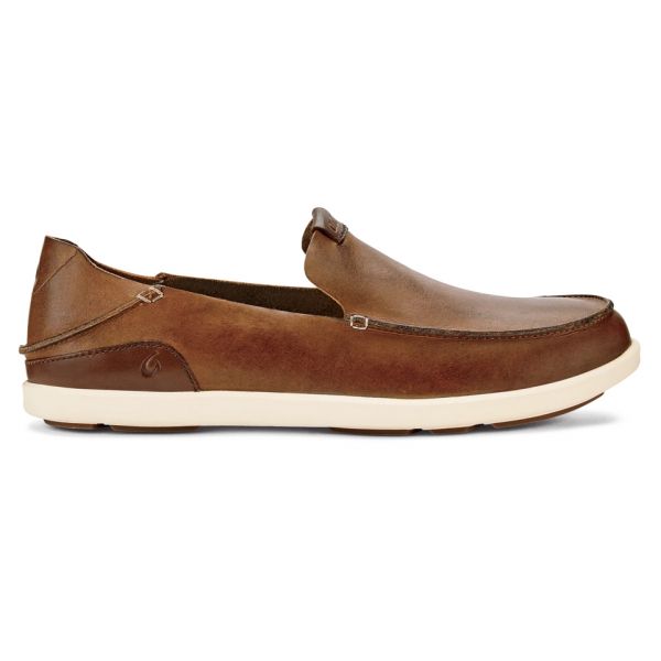 OluKai NaluKai Slip-On Shoe - Fox/Bone - 10.5