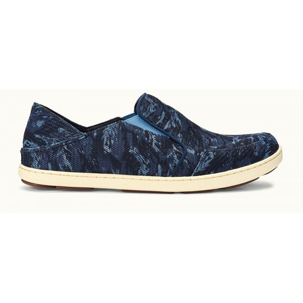 OluKai Nohea Mesh Men's Shoe - Trench Blue/Dive Camo 13