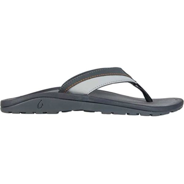 OluKai Ohana Koa Men's Sandal - Dark Shadow - 10