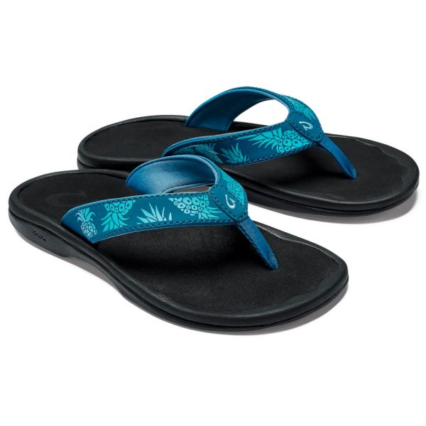 OluKai Ohana Women's Sandal - Deepwater Hua - 10