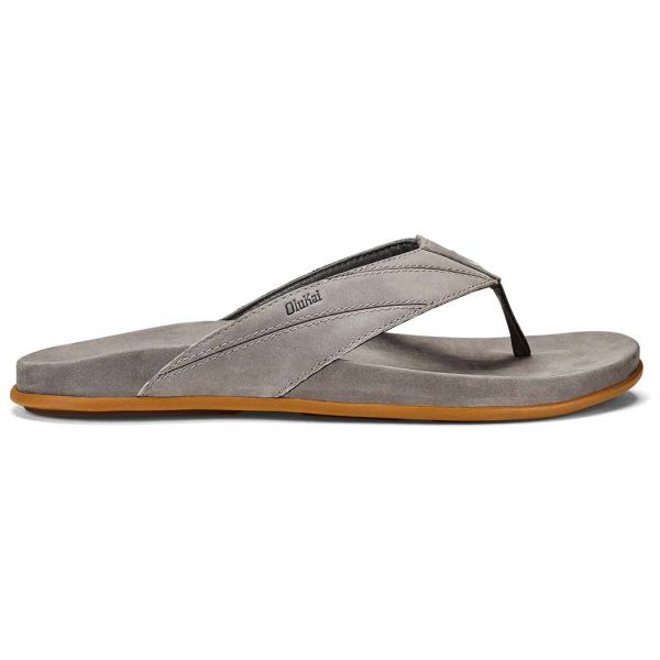 OluKai Pikoi Men's Sandal - Charcoal - 10