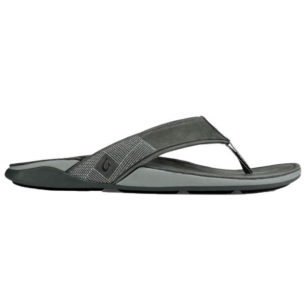 OluKai Tuahine Sandal - Stone - 10