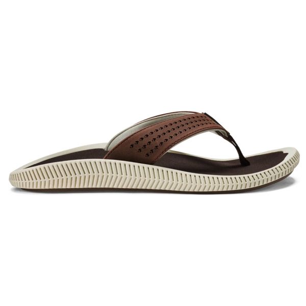 OluKai Ulele Sandal - Dark Wood - 10