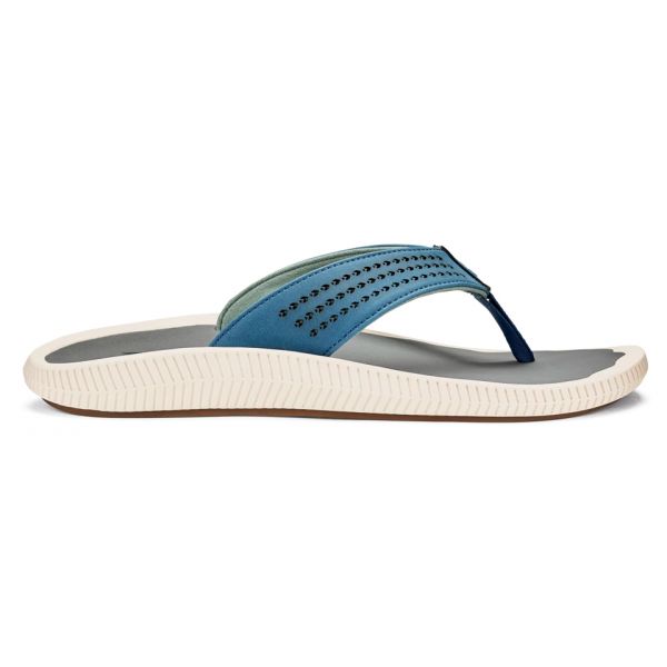 OluKai Ulele Sandal - Slate Blue/Charcoal - 10