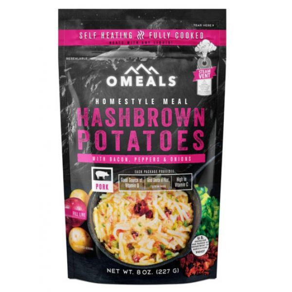 Omeals Self Heating Homestyle Meal - Hashbrown Potatoes