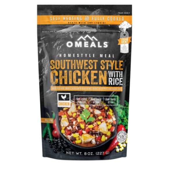 Omeals Self Heating Homestyle Meal - Southwest Style Chicken