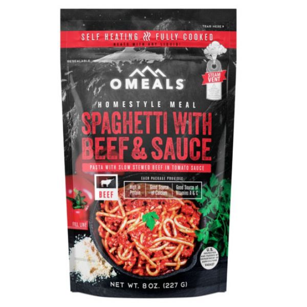 Omeals Self Heating Homestyle Meal - Spaghetti