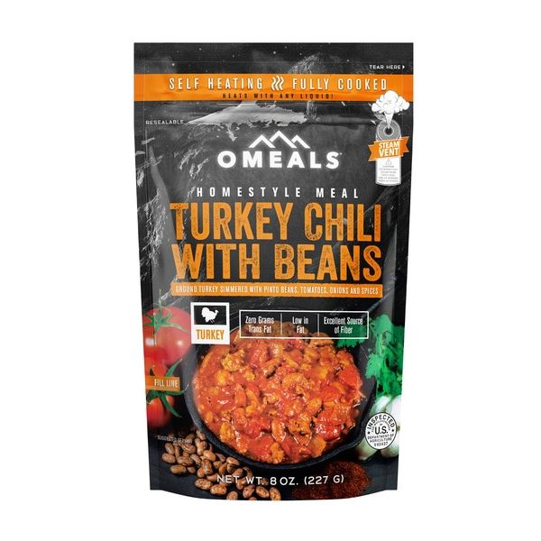 Omeals Self Heating Homestyle Meal - Turkey Chili