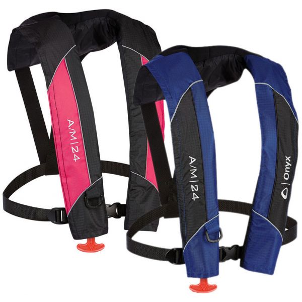 Onyx A/M-24 Automatic/Manual Inflatable PFD Life Jacket