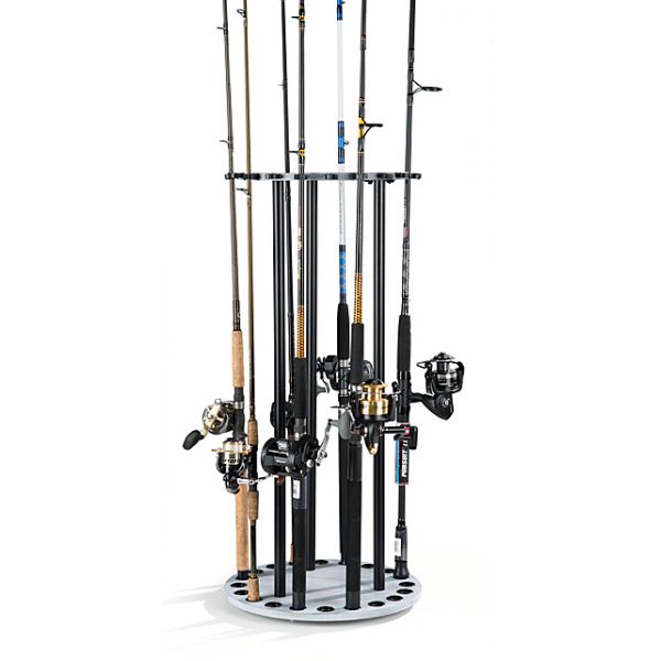 Organized Fishing DSR-020 Offwhite Distressed Spinning Round Rack