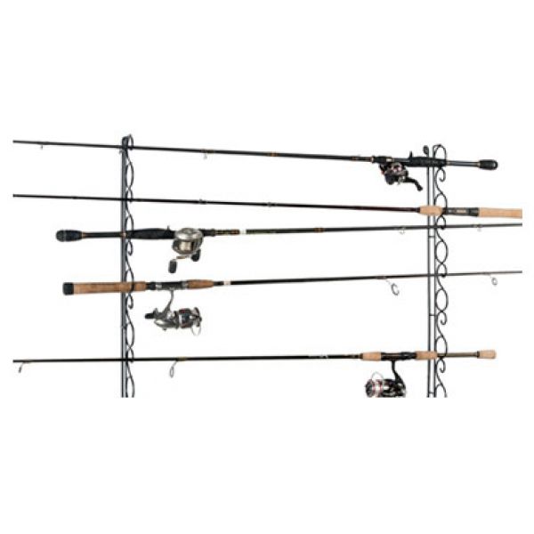 Organized Fishing WHR 9-Rod Ceiling/Wall Wire Rack