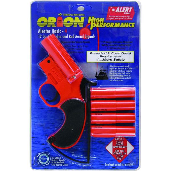 Orion 584 Alerter Basic 12 Ga. Safety Launcher w/ 4 Red Aerial Signals