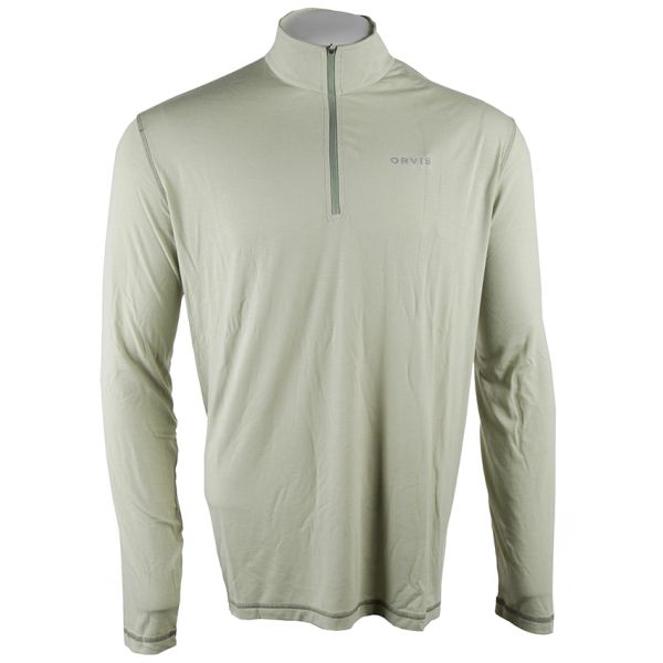 Orvis Men's Outsmart Tech Zipneck - Light Sage -  Medium