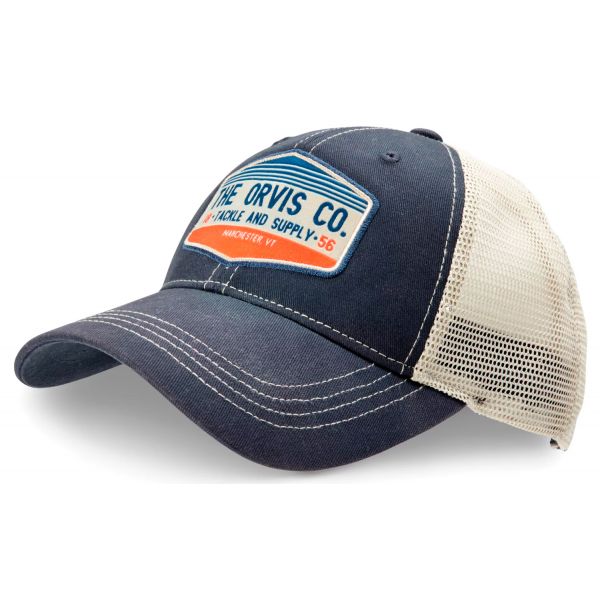 Orvis Rocky River Trucker Hat - Navy