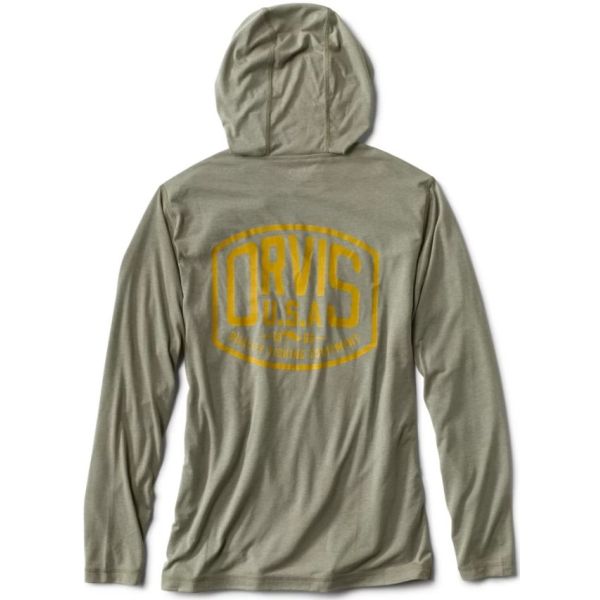 Orvis Logo Dri Release Hoodie - Moss Green - XX-Large