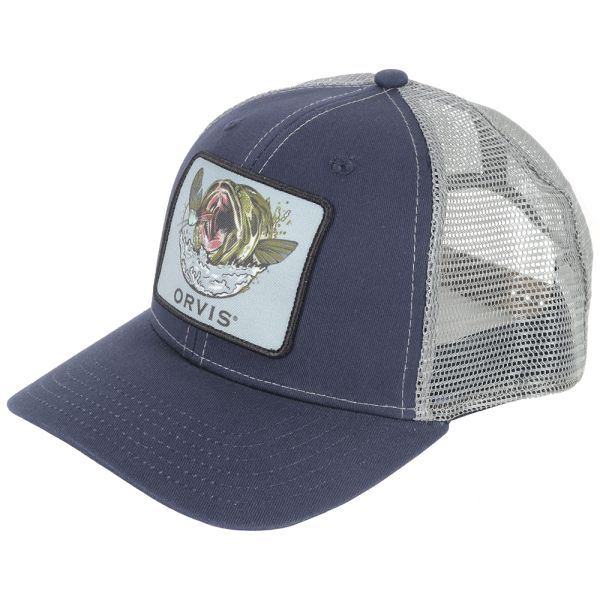 Orvis Largemouth Navy Trucker Hat